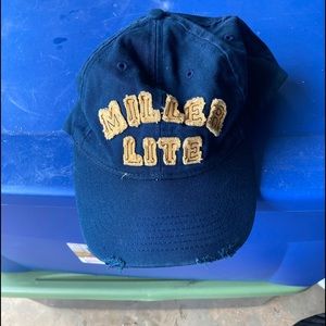 Miller lite snap back cap